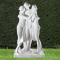 New design the three graces Marble Statue with great price